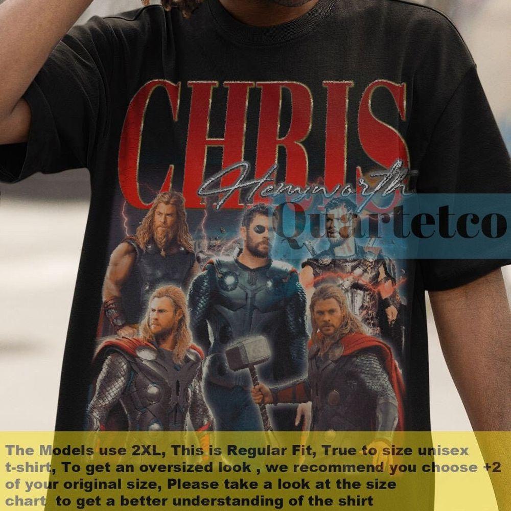 Vintage Chris Hemsworth 2 Vuitino Shirt Vintage Chris Hemsworth 2 Vuitino Shirt